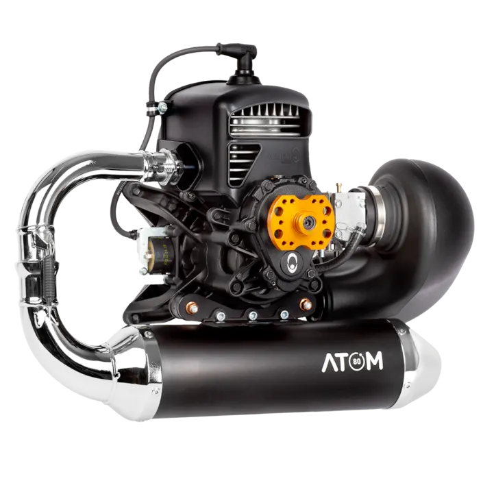 Vittorazi Atom 80 engine