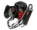 Vittorazi Moster 185 Factory-R engine
