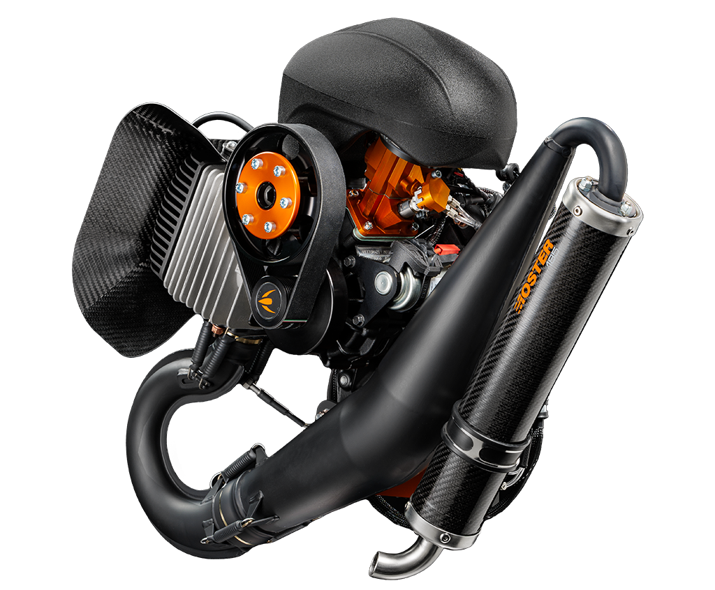 Vittorazi Moster 185 EFI engine